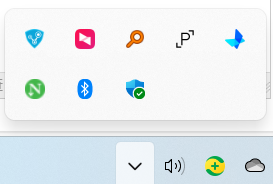windows的托盘图标